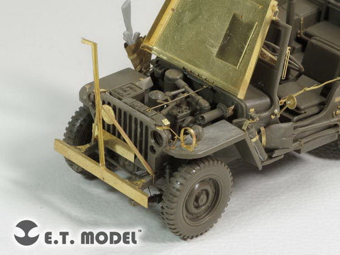 E.T.モデル E35-126 1/35 WWIIアメリカ ウィリスMB ジープ(タミヤ 35219用）