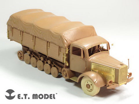 E.T.モデル E35-135 1/35 WWII ドイツ ヘビーハーフトラック L4500R マウルティア(ズベズダ 3603用）