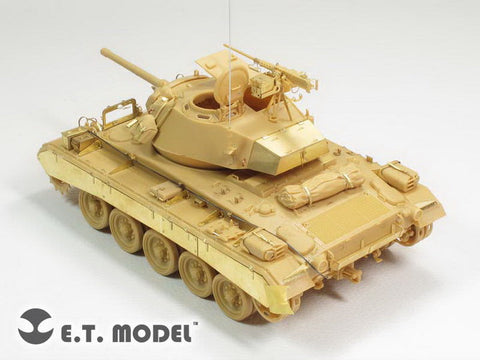 E.T.モデル E35-136 1/35 WWIIアメリカ M-24チャーフィー軽戦車(初期型)(ブロンコ 35069用）