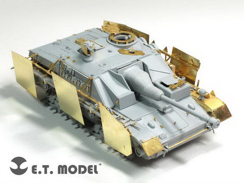 E.T.モデル E35-137 1/35 WWII ドイツ IV号突撃砲(後期型) ベーシックセット(ドラゴン/スマートキット用）