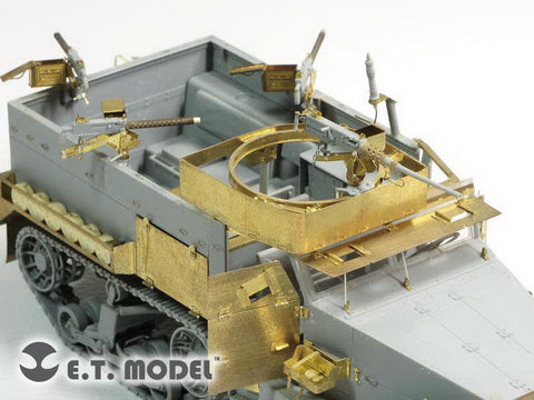 E.T.モデル E35-144 1/35 WWIIアメリカ M2A1 ハーフトラック(ドラゴン 6329用）