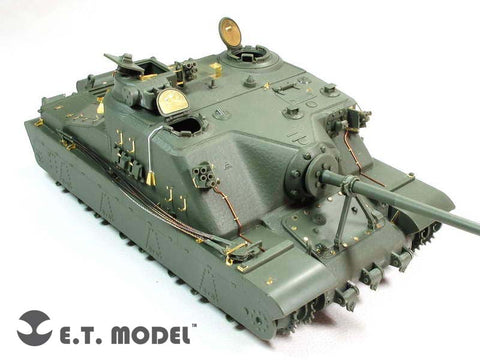 E.T.モデル E35-156 1/35 WWIIイギリス A39 トータス(モンモデル TS-002用）