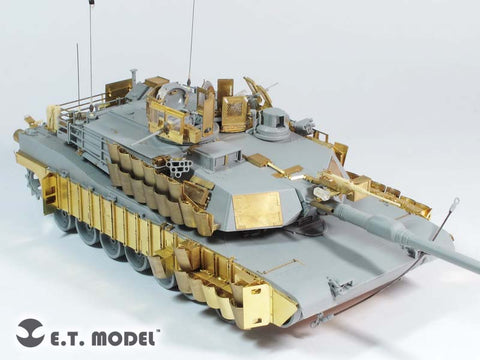 E.T.モデル E35-161 1/35 現用アメリカ M1A2 SEP TUSK II 主力戦車(ドラゴン 3536用）