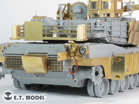 E.T.モデル E35-161 1/35 現用アメリカ M1A2 SEP TUSK II 主力戦車(ドラゴン 3536用）
