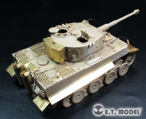 E.T.モデル E35-164 1/35 WWII ドイツ タイガーI(中/後期型)(タミヤ 用）