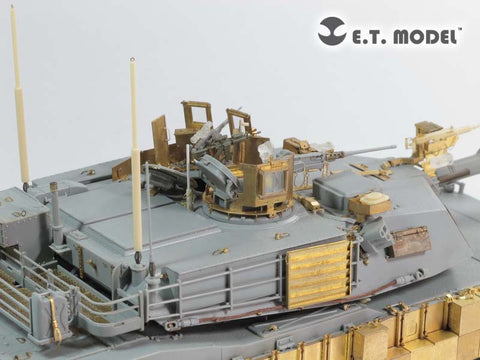 E.T.モデル E35-165 1/35 現用アメリカ M1A1 主力戦車 TUSK I(ドラゴン 3535用）