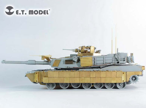 E.T.モデル E35-165 1/35 現用アメリカ M1A1 主力戦車 TUSK I(ドラゴン 3535用）