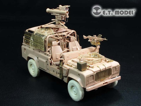 E.T.モデル E35-178 1/35 ランドローバーWMIK w/ミランミサイル(ホビーボス 82447用）