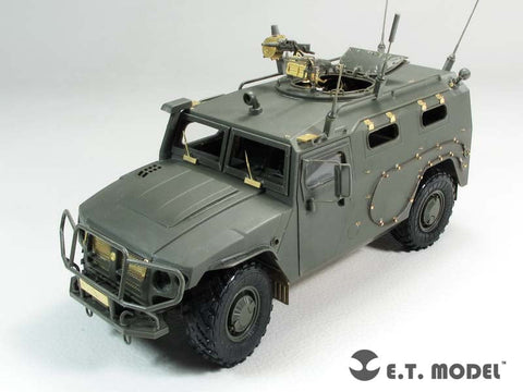 E.T.モデル E35-184 1/35 ロシア GAZ-233014 ティグル(モンモデル VS-003用）
