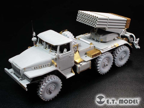 E.T.モデル E35-191 1/35 ロシア BM-21 グラッド 多連装ロケット砲(トランぺッター 01013用）