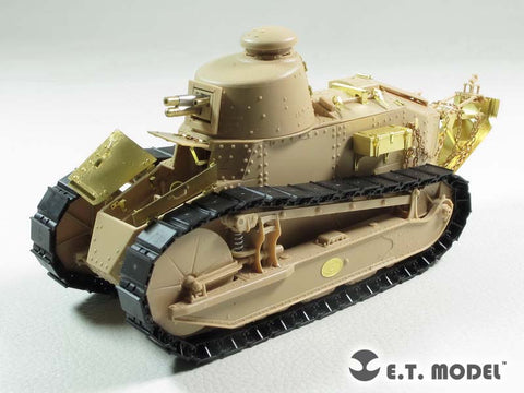 E.T.モデル E35-199 1/35 フランス FT-17 軽戦車(鋳造砲塔)(モンモデル TS-008用）