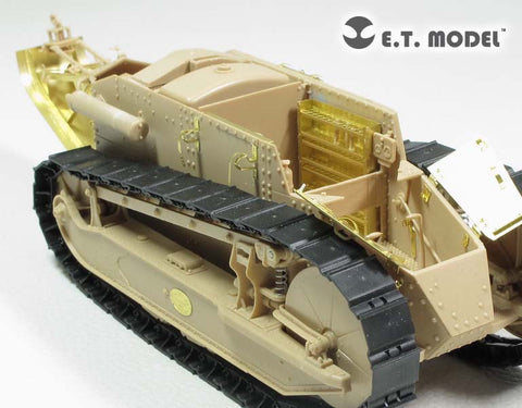 E.T.モデル E35-199 1/35 フランス FT-17 軽戦車(鋳造砲塔)(モンモデル TS-008用）
