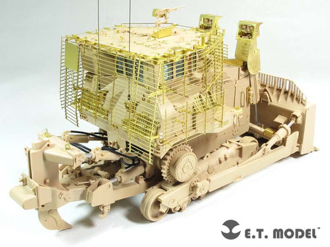 E.T.モデル E35-211 1/35 イスラエル国防軍 D9R 装甲ドーザー スラットアーマー(モンモデル SS-002用）