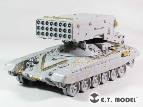 E.T.モデル E35-230 1/35 ロシア TOS-1A 多連装ロケットランチャー(トランぺッター 05582用）