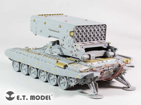 E.T.モデル E35-230 1/35 ロシア TOS-1A 多連装ロケットランチャー(トランぺッター 05582用）