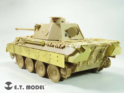 E.T.モデル E35-242 1/35 WWII ドイツ パンサー D ベーシックセット(タミヤ 用）