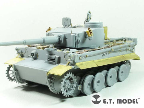 E.T.モデル E35-249 1/35 WWII ドイツ タイガーI チュニジア戦線 ベーシックセット(ドラゴン/スマートキット用）