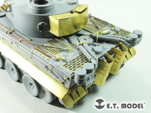 E.T.モデル E35-249 1/35 WWII ドイツ タイガーI チュニジア戦線 ベーシックセット(ドラゴン/スマートキット用）