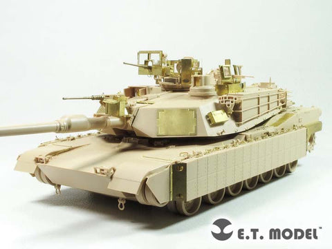 E.T.モデル E35-251 1/35 現用アメリカ陸軍 M1A2 エイブムラムスSEP TUSK I/II(モンモデル TS-026用）