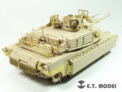 E.T.モデル E35-251 1/35 現用アメリカ陸軍 M1A2 エイブムラムスSEP TUSK I/II(モンモデル TS-026用）