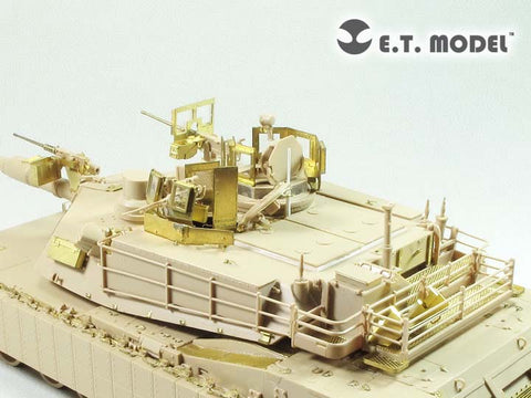 E.T.モデル E35-251 1/35 現用アメリカ陸軍 M1A2 エイブムラムスSEP TUSK I/II(モンモデル TS-026用）