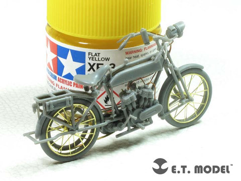 E.T.モデル E35-255 1/35 WWI プジョー 1917 750 cc モーターバイク(モンモデル HS-005用）