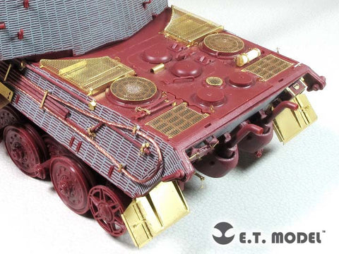 E.T.モデル E35-259 1/35 WWII ドイツ キングタイガー(ヘンシェル砲塔)ベーシックセット(モンモデル 用）