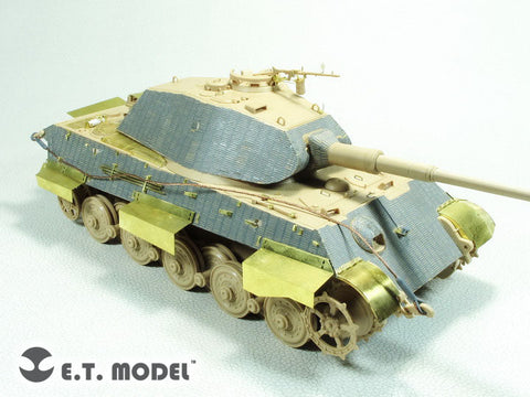 E.T.モデル E35-273 1/35 WWII ドイツ キングタイガー ポルシェ砲塔用ベーシックセット(モンモデル 用）
