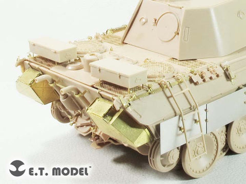 E.T.モデル E35-274 1/35 WWII ドイツ パンサーD型(中/後期生産型)セット(モンモデル 用）