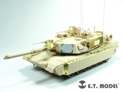 E.T.モデル E35-284 1/35 アメリカ陸軍/海兵隊 M1A1 AIM/M1A1 TUSK(モンモデル TS-032用）