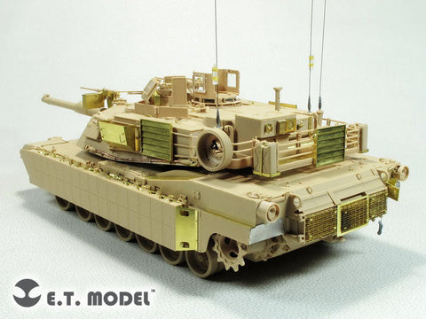 E.T.モデル E35-284 1/35 アメリカ陸軍/海兵隊 M1A1 AIM/M1A1 TUSK(モンモデル TS-032用）