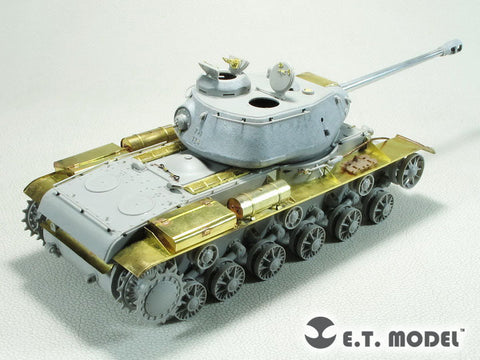 E.T.モデル E35-285 1/35 WWIIソビエト/ロシア KV-85/KV-122重戦車用ベーシックセット(トランぺッター 用）