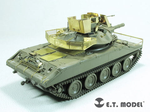 E.T.モデル E35-288 1/35 アメリカ M551シェリダン空挺戦車用エッチングセット ベトナム戦争 (タミヤ 35365用）