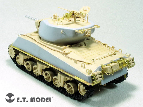 E.T.モデル E35-295 1/35 WWII アメリカ陸軍 M4A3E2 ジャンボ戦車ベーシックセット(モンモデル TS-045用）