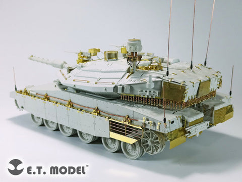 E.T.モデル E35-299 1/35 イスラエル メルカバMk.4/4LIC 主力戦車用ベーシックセット(モンモデル 用）