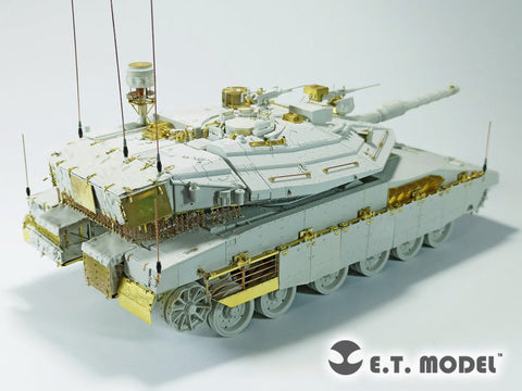 E.T.モデル E35-299 1/35 イスラエル メルカバMk.4/4LIC 主力戦車用ベーシックセット(モンモデル 用）