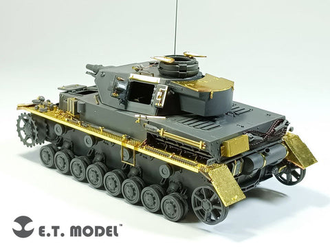 E.T.モデル E35-303 1/35 WWII ドイツ IV号戦車F型用ベーシックセット(タミヤ 35374用）