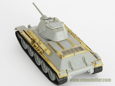 E.T.モデル E72-005 1/72 WWII ソビエト T-34/76 1941年型（ドラゴン用）