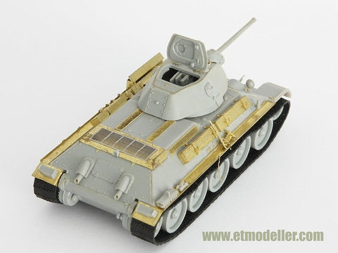 E.T.モデル E72-005 1/72 WWII ソビエト T-34/76 1941年型（ドラゴン用）