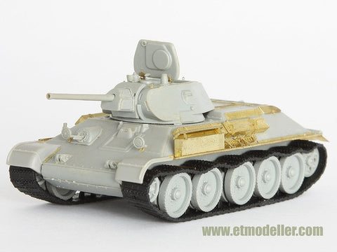E.T.モデル E72-005 1/72 WWII ソビエト T-34/76 1941年型（ドラゴン用）