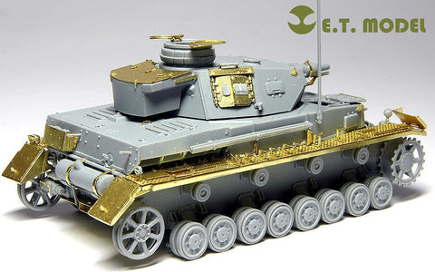 E.T.モデル E72-007 1/72 WWII ドイツ IV号戦車 F1型（ドラゴン 7321用）