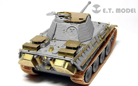 E.T.モデル E72-010 1/72 WWII ドイツ パンサー G 対空装甲（ドラゴン用）