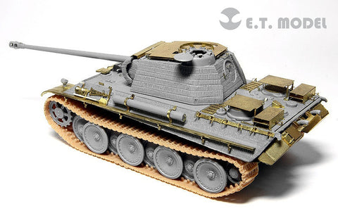 E.T.モデル E72-010 1/72 WWII ドイツ パンサー G 対空装甲（ドラゴン用）
