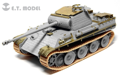 E.T.モデル E72-010 1/72 WWII ドイツ パンサー G 対空装甲（ドラゴン用）