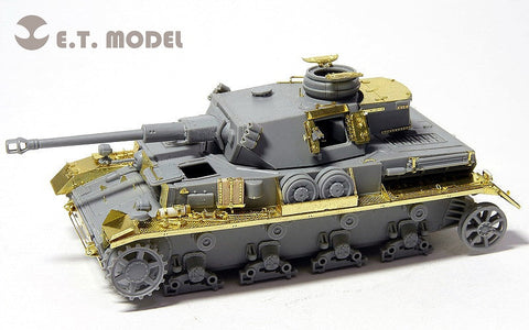 E.T.モデル E72-014 1/72 WWII ドイツ IV号戦車G型（ドラゴン 7278用）