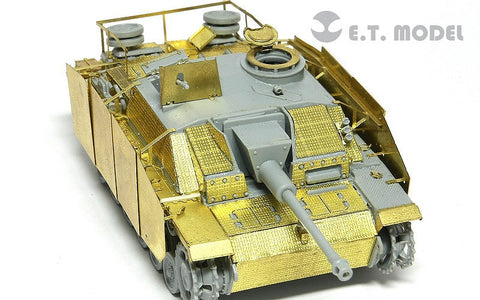 E.T.モデル E72-015 1/72 WWII ドイツ III号突撃砲G型 初期型（ドラゴン 7283用）