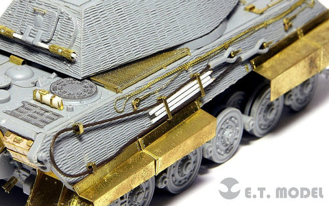 E.T.モデル E72-020 1/72 WWII ドイツ キングタイガー(ポルシェ砲塔)（ドラゴン 7254用）