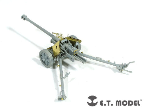 E.T.モデル E72-025 1/72 WWII ドイツ 7.5cm Pak 40 対戦車砲（ドラゴン用）