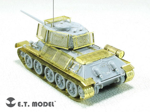 E.T.モデル E72-038 1/72 ソビエト T-34/85,JS-2用 ベッドスプリングアーマー （汎用）