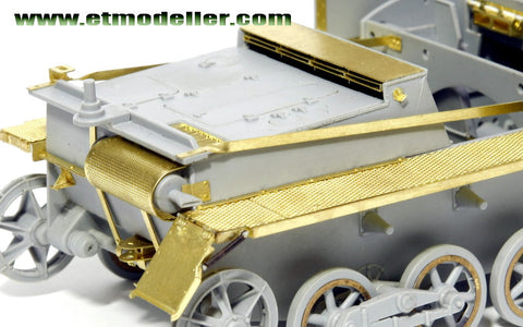 E.T.モデル EA35-001 1/35 WWII ドイツ I号戦車B型 フェンダー（ドラゴン用）